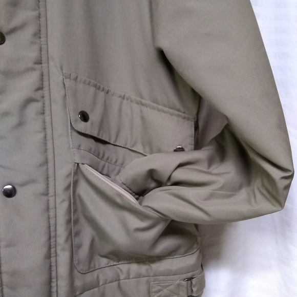 FIELD & STREAM Jacket Stone Brown Quilt line Sm/42 - Picture 9 of 13